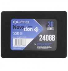 Накопитель SSD 240GB QUMO Novation TLC 3D (Q3DT-240GSCY)                                                                                                                                                                                                  