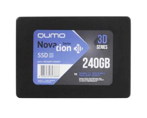 Накопитель SSD 240GB QUMO Novation TLC 3D (Q3DT-240GSCY)