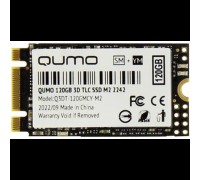 Накопитель SSD 120Gb QUMO Novation 3D (Q3DT-120GMCY-M2)                                                                                                                                                                                                   