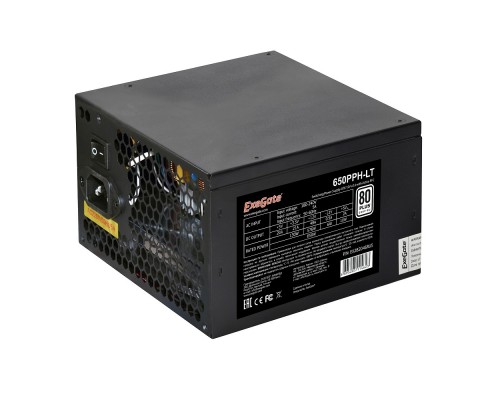 Блок питания 650W ExeGate 650PPH-LT-OEM EX282046RUS-OEM