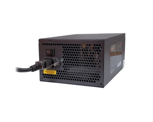 Блок питания Exegate EX260645RUS-S 700PPE, ATX, SC, black, APFC, 12cm, 24p+(4+4)p, PCI-E, 5*SATA, 3*IDE, FDD + кабель 220V с защитой от выдергивания