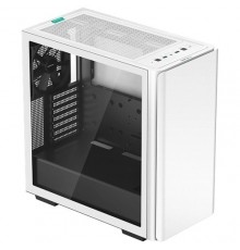 Корпус Deepcool CK500 WH без БП, боковое окно (закаленное стекло), 1x140мм вентилятор спереди и 1x140мм вентилятор сзади, белый, ATX                                                                                                                      