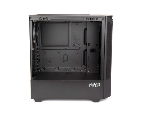 Корпус Hiper PB81 черный без БП ATX 3x120mm 2xUSB2.0 2xUSB3.0 audio bott PSU
