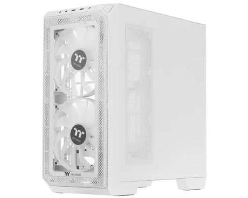 Корпус Thermaltake View 300 MX Snow белый без БП ATX 9x120mm 5x140mm 1x200mm 2xUSB3.0 audio bott PSU