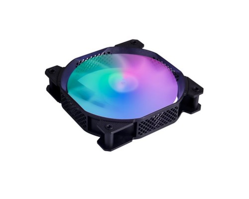 Корпус 1STPLAYER F2-PLUS-BK / 140mm, RGB, 5pin, black / F2-PLUS-BK / Bulk