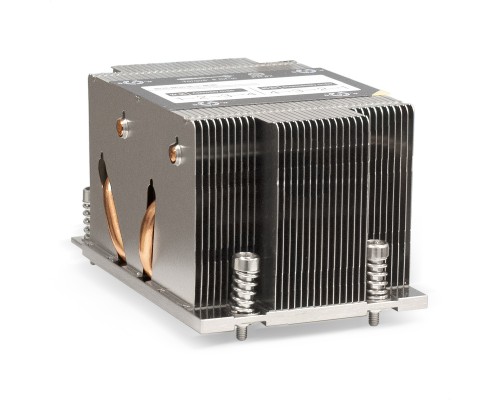 Радиатор для процессора ExeGate EX293445RUS ESNK-P0063P.2U.SP3.Cu (Al+Cu, 2U, 4 тепл. трубки, LGA SP3, TDP 280W, 420г, на винтах, с термопастой, Retail box)