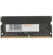 Модуль памяти QUMO DDR4 SODIMM 8GB QUM4S-8G2666C19 PC4-21300, 2666MHz OEM/RTL                                                                                                                                                                             