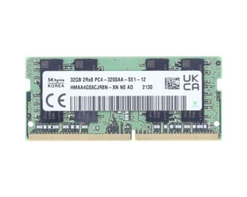 Модуль памяти SO-DIMM DDR4 32GB Hynix original (Korea) 3200 Mhz (HMAA4GS6CJR8N-XNN0)