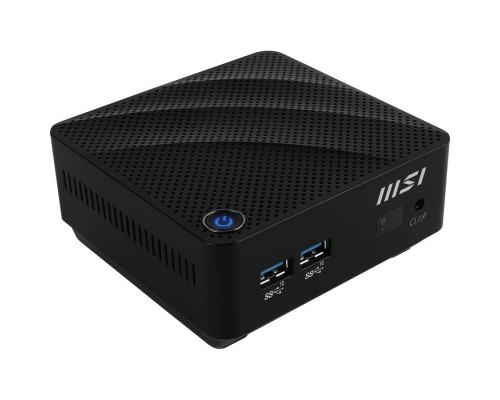 Неттоп-платформа MSI Cubi N JSL-043BRU slim PS N6000 (1.1) UHDG noOS GbitEth WiFi BT 65W черный