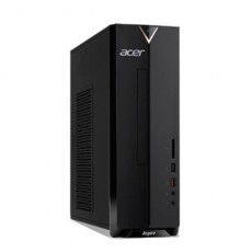 Компьютер Acer Aspire XC-1660 SFF i5 11400 (2.6) 8Gb 1Tb 7.2k SSD256Gb UHDG 730 CR Windows 11 Home GbitEth WiFi BT 180W черный                                                                                                                            