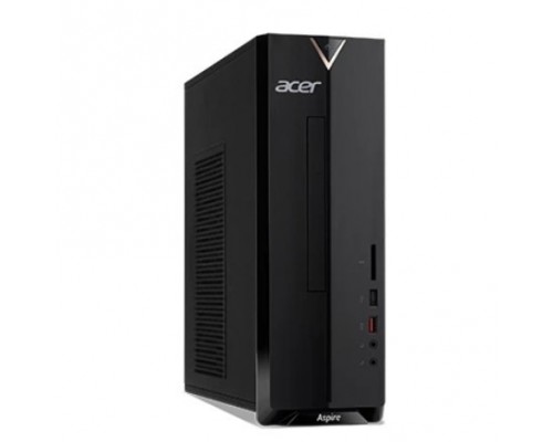 Компьютер Acer Aspire XC-1660 SFF i5 11400 (2.6) 8Gb 1Tb 7.2k SSD256Gb UHDG 730 CR Windows 11 Home GbitEth WiFi BT 180W черный