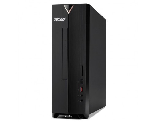 Компьютер Acer Aspire XC-1660 SFF i5 11400 (2.6) 16Gb 1Tb SSD256Gb UHDG 730 CR Windows 11 GbitEth WiFi BT 180W черный