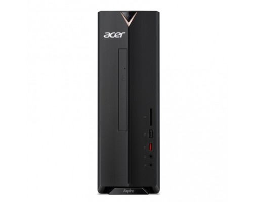 Компьютер Acer Aspire XC-1660 SFF i5 11400 (2.6) 16Gb 1Tb SSD256Gb UHDG 730 CR Windows 11 GbitEth WiFi BT 180W черный