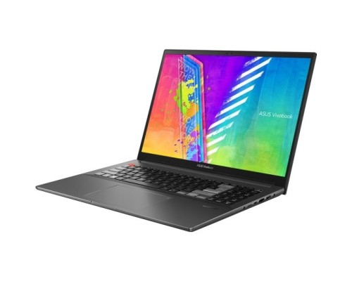 Ноутбук ASUS VivoBook Pro 16X Q4 OLED M7600QE-L2007W AMD R7 5800H/16Gb/1Tb SSD/16,0 (3840 x 2400) OLED 16:10/RTX 3050Ti 4Gb/WiFi6/BT/FP/Backlit KB/Windows 11 Home/1.9Kg/Aluminum