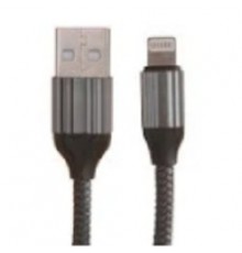 Кабель USB Lightning LDNIO LD_B4572 LS432/ 2m/ 2.4A/ медь: 120 жил/ Нейлоновая оплетка/ Gray                                                                                                                                                              