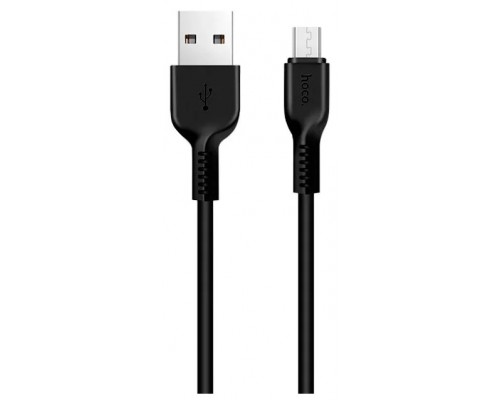 Кабель USB Micro/ HOCO HC-68822 X20/ 1m/ 2A/ Black