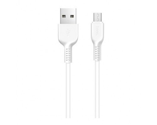 Кабель USB Micro/ HOCO HC-61175 X13/ 1m/ 2A/ White