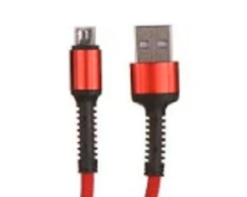 Кабель USB Micro LDNIO LD_B4469 LS64/ 2m/ 2.4A/ медь: 120 жил/ Red