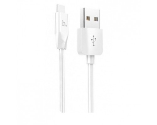 Кабель USB Type-C/ HOCO HC-32045 X1/ 1m/ 2.1A/ White