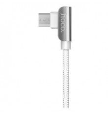 Кабель USB Micro/ HOCO HC-79385 U42/ 1.2m/ 2.4A/ Угловой коннектор/ White                                                                                                                                                                                 