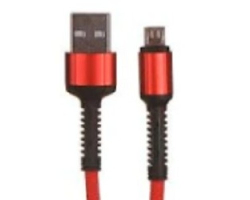 кабель USB LDNIO LD_B4460 LS63/ Micro/ 1m/ 2.4A/ медь: 86 жил/ Red
