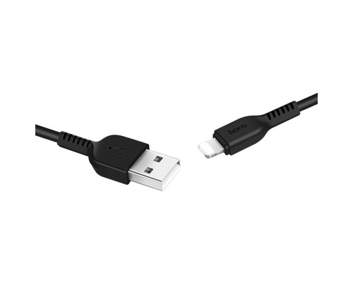 Кабель USB Lightning/ HOCO HC-68860 X20/ 2m/ 2A/ Black