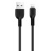 Кабель USB Lightning/ HOCO HC-68860 X20/ 2m/ 2A/ Black