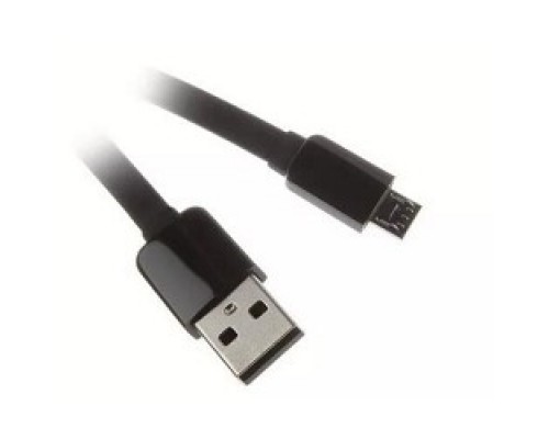 Кабель Continent  USB A - микро USB В 2.0 1м  QCU-5102BK