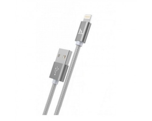 Кабель USB Lightning/ HOCO HC-32168 X2/ 1m/ 2.4A/ Нейлон/ Tarnish