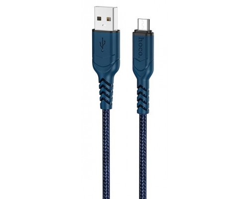 Кабель USB Micro/ HOCO HC-44906 X59/ 1m/ 2.4A/ Нейлон/ Red