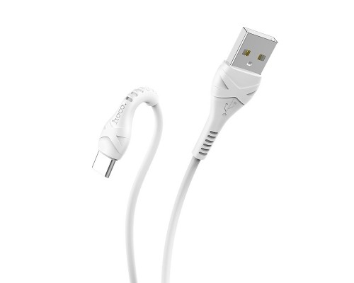 Кабель USB Type-C/ HOCO HC-10512 X37/ 1m/ 2.4A/ White