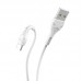 Кабель USB Type-C/ HOCO HC-10512 X37/ 1m/ 2.4A/ White