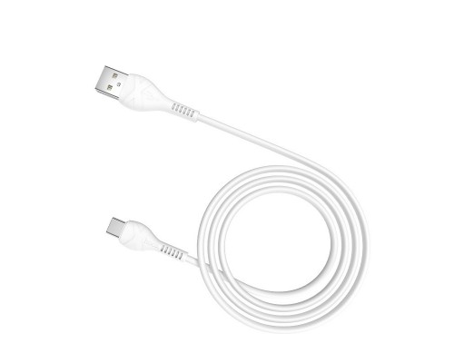 Кабель USB Type-C/ HOCO HC-10512 X37/ 1m/ 2.4A/ White