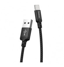 Кабель USB Type-C/ HOCO HC-62868 X14/ 1m/ 2A/ Нейлон/ Black                                                                                                                                                                                               