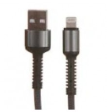 кабель USB LDNIO LD_B4467 LS64/ Lightning/ 2m/ 2.4A/ медь: 120 жил/ Gray                                                                                                                                                                                  