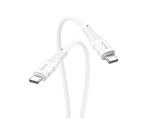 Кабель USB Type-C - USB Type-C, 1м, HOCO X67 White (HC-55919)