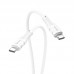 Кабель USB Type-C - USB Type-C, 1м, HOCO X67 White (HC-55919)