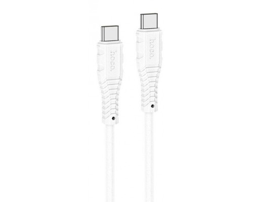 Кабель USB Type-C - USB Type-C, 1м, HOCO X67 White (HC-55919)