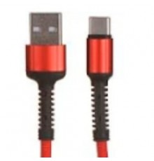 кабель USB LDNIO LD_B4471 LS64/ Type-C/ 2m/ 2.4A/ медь: 120 жил/ Red                                                                                                                                                                                      