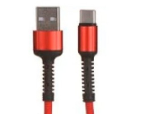 кабель USB LDNIO LD_B4471 LS64/ Type-C/ 2m/ 2.4A/ медь: 120 жил/ Red