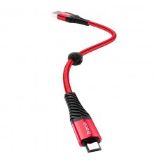 Кабель USB Micro/ HOCO HC-10550 X38/ 1m/ 2.4A/ Нейлон/ Red                                                                                                                                                                                                