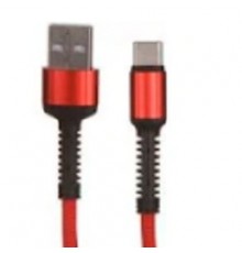 Кабель USB Type-C LDNIO LD_B4462 LS63/ 1m/ 2.4A/ медь: 86 жил/ Red                                                                                                                                                                                        