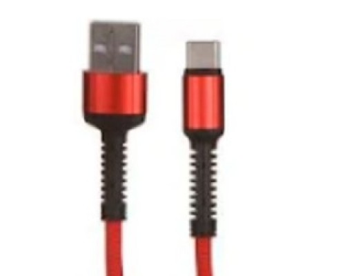 Кабель USB Type-C LDNIO LD_B4462 LS63/ 1m/ 2.4A/ медь: 86 жил/ Red