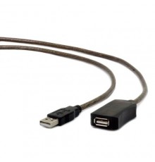 Кабель активный удлинитель Filum USB 2.0, 10 м., черный, разъемы: USB A male-USB A female, пакет. (FL-C-U2-AM-AF-10M)                                                                                                                                     