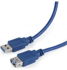 Кабель удлинитель Filum USB 3.0, 1.8 м., синий, разъемы: USB A male-USB A female, пакет. (FL-C-U3-AM-AF-1.8M)                                                                                                                                             