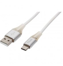 Кабель Filum USB 2.0 Pro, 1 м., 2A, индикатор заряда, разъемы: USB A male- USB Type С male, пакет. (FL-CPro-U2-AM-CM-1M-L1)                                                                                                                               