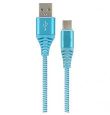 Кабель интерфейсный USB 2.0 Filum FL-CPro-U2-AM-CM-1M-BL1                                                                                                                                                                                                 