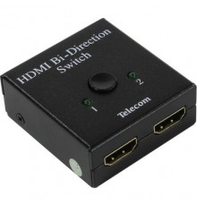 Разветвитель Telecom HDMI 2--1, переключатель HDMI 1--2, двунаправленный TTS5015                                                                                                                                                                          