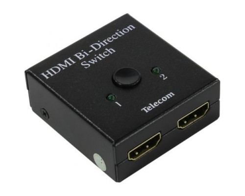 Разветвитель Telecom HDMI 2--1, переключатель HDMI 1--2, двунаправленный TTS5015