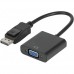 Переходник KS-is KS-454 DisplayPort VGA 20M-15F